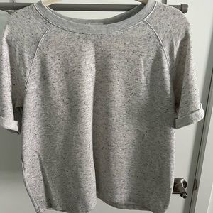Old Navy Heather Gray Sweatshirt Tee